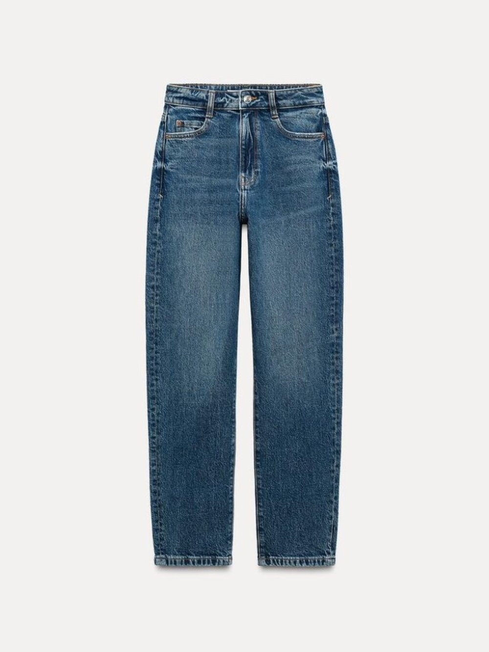 Zara High Rise Slim Mom Leg Jeans